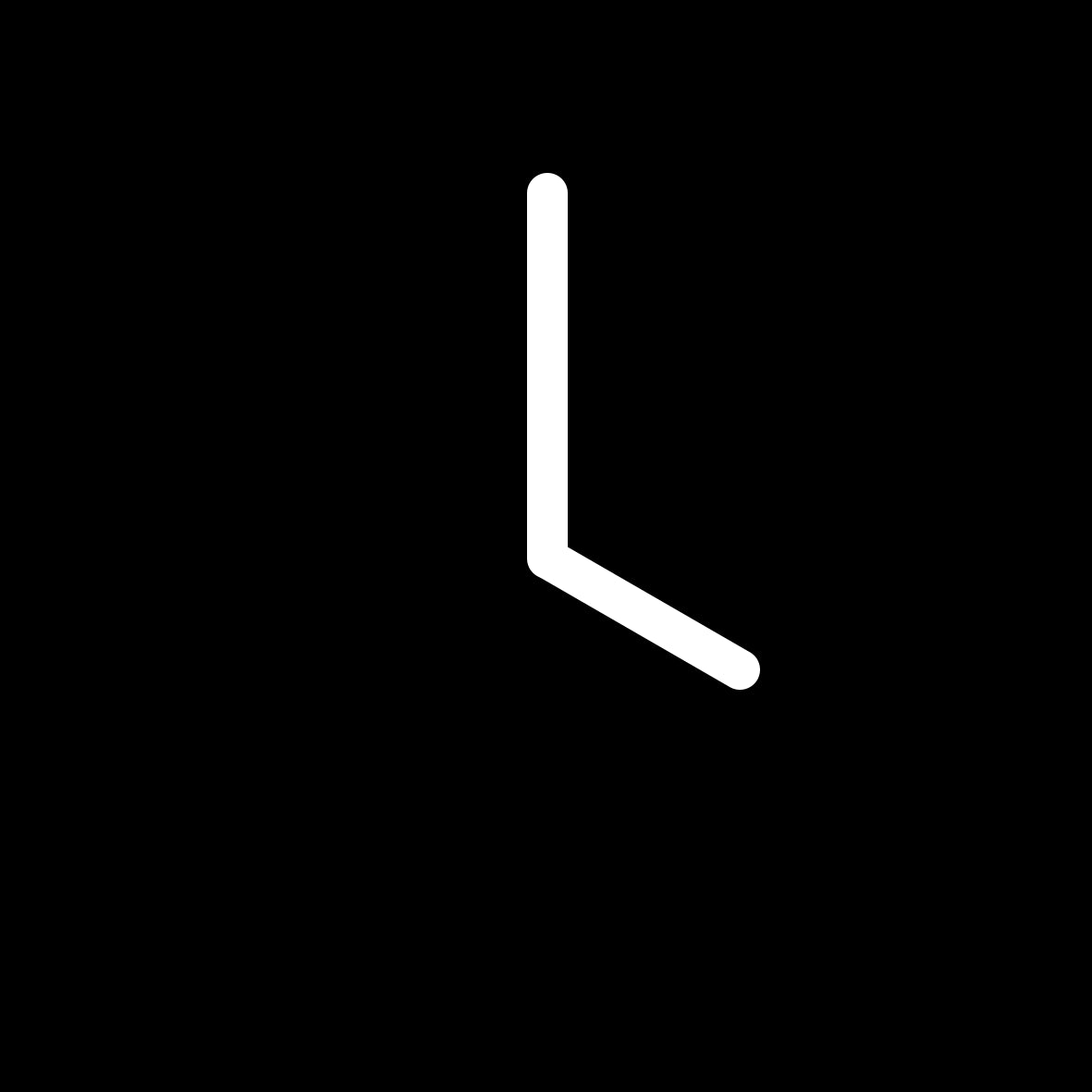clock black