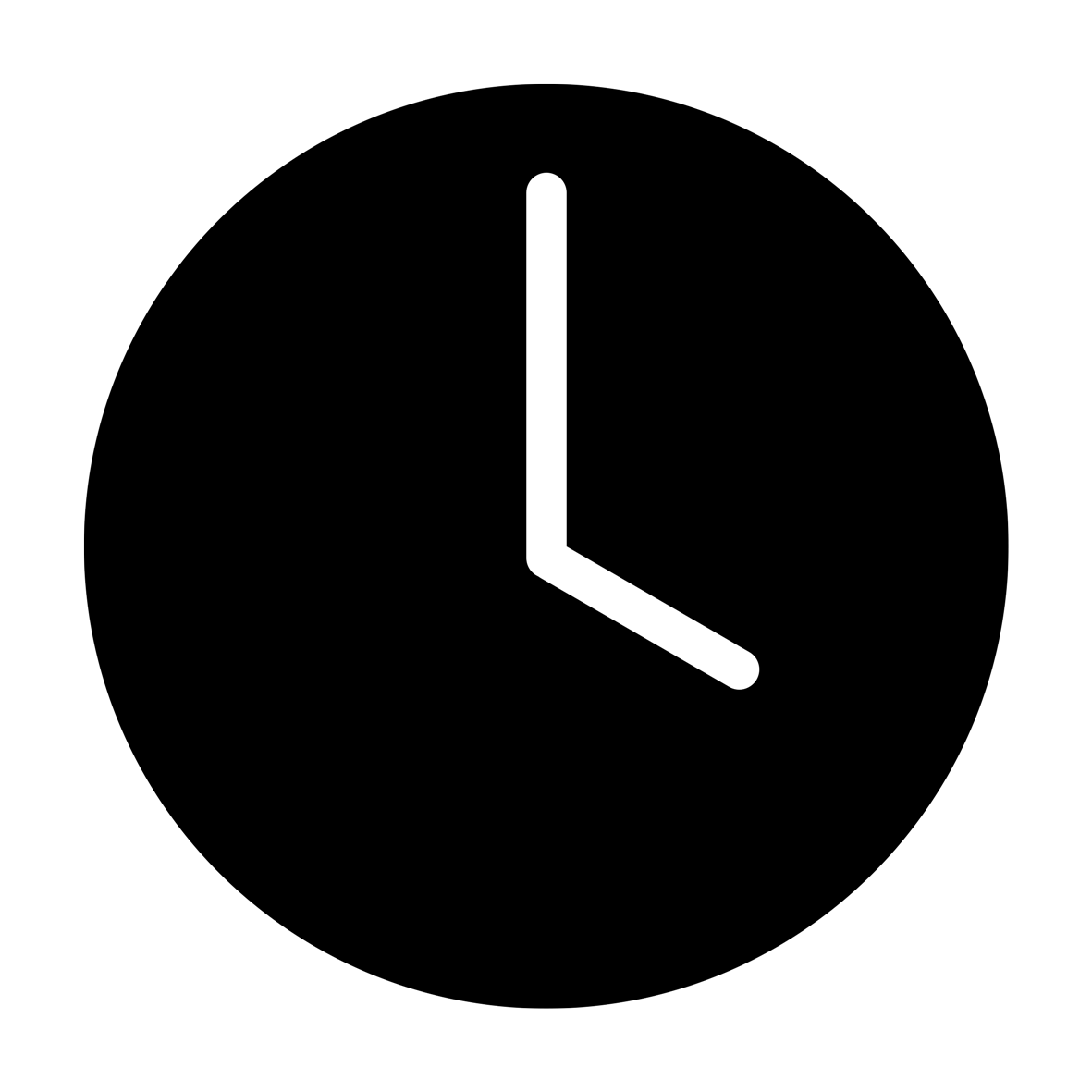 clock black gif